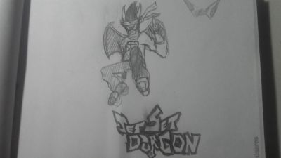 Jet Set Durgon by NeroGB
A sketch of my dragon character in Jet Set Radio style.  Honestly I've always wanted to try these games, but never had access to them.
