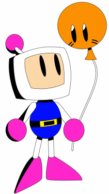 Bomberman by NeroGB
A rather stylish picture of Bomberman.  It's a series I'd maybe want to do for the channel, but I know some of the earlier games are fairly repetitive.
