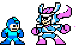 Origami Man by CordRocker
CordBreaker decided to make some custom sprites of some of my Robot Masters!  Here we have a sprite of Origami Man.
