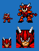 Devil Man sprite sample v2
A minor modification to the older Devil Man sprite sample.  I wasn't particularly pleased with how the eyes turned out.  I'm a lot happier with this version.
