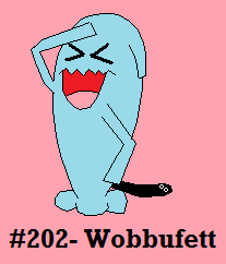 Wobbufett by Dragoonknight717
Agggh, bad memories...  This one was a pain to train... and I have to do it again with Wynaut...
