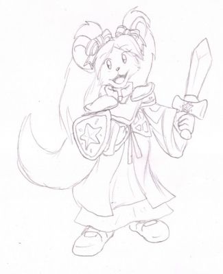Mousiefox Adventures
So Kit started playing Eden Eternal.  His character is a mouse named Sophiekins.  I suspect it's all a conspiracy to coerce me to draw cute things.  Who am I to disappoint?
