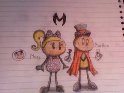 Mary and Marthin by GeorgeTheRaccoon
Here we have a couple of stage magicians from Raccoon Land, Mary and Marthin.  They certainly seem cute and friendly enough.
