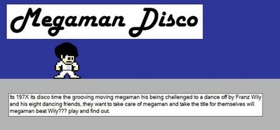 Mega Man Disco by LTFC1992
This iteration of Mega Man definitely has style.  Gotta love that afro!
