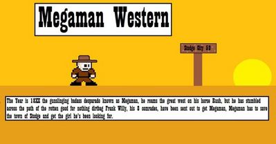 Mega Man Western by LTFC1992
Mega Man of the oooooooold west!  Seems like Tomahawk Man would be a good fit for this place...
