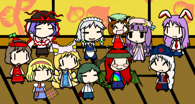 Roahm's Top 10 Touhou Characters by Wason Liu
I did one of those "character sorters" for Touhou once, and at the time, these were my top 10.  I wonder if this would change by now / how many I wouldn't know anything about because I haven't played the more recent games...  I still like Eirin though.
