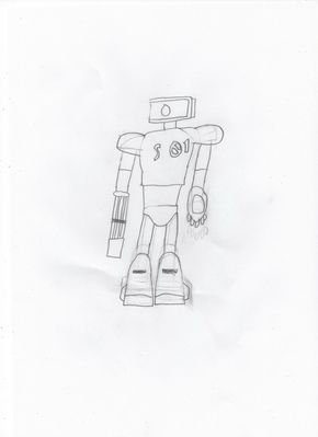 Sentry Man by TPPR10
Sentry Man, as designed by TPPR10, is a Robot Master based upon the Sentry from TF2.  Alas, another of those games that my system simply won't let me enjoy.
