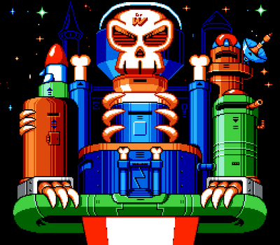 New Wily Castle by Hfbn2
It seems Wily's latest castle has gotten a bit of a makeover.
