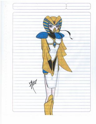 Pharaoh Armor by IrukaAoi
This armor has a very sharp, stylish look, very regal and mystifying.  I very much like it!
