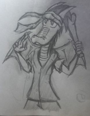 Roahm in Secret of Evermore by NeroGB
Here Roahm is armed with the first melee weapon you get in Secret of Evermore.  I'm looking forward to this project, I remember enjoying this game a lot when I was younger.
