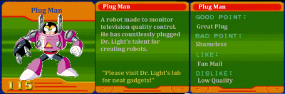 Plug Man CD by Eddy64
I just can't resist the idea of Plug Man being a shameless advertiser.  The pun works too well.
