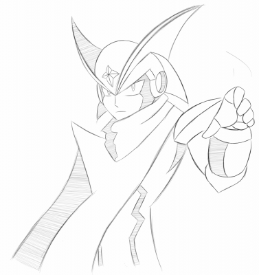 ForteEXE by NeroGB
A nice drawing of Bass.EXE (or Forte if you prefer) from the Battle Network series!
