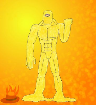 Yellow Devil Mark by HatOnFire
You know, it always hit me as weird that we never got a true Yellow Devil in the MMBN series.  I... guess maybe Alpha is the closest we ever got?  At least has the whole "goopy" thing down.
