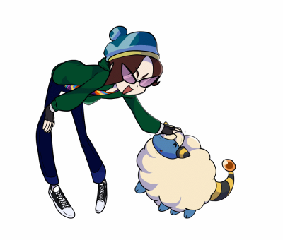 Galar Roahm by JellyBellyRlz
This piece was commissioned by Jon Causith!  The outfit I was able to put together for my trainer in the Galar games is probably my favorite I've been able to put together, so here I am with Sebastian the Mareep!
