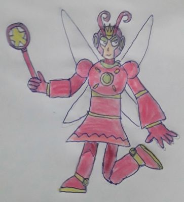 Fae Woman by Gabriel Dreemurr
A rendition of my 16th Robot Master, Fae Woman!  Magical!
