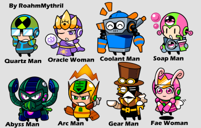 RMN Series 2 Beans by Neo
And now, the second set of RMN Robot Masters in plush form!
