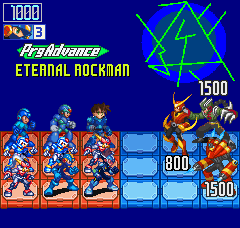 Eternal Rockman by pseudorider050
A program advance that summons every variety of Mega Man?  Seems like an interesting idea.
