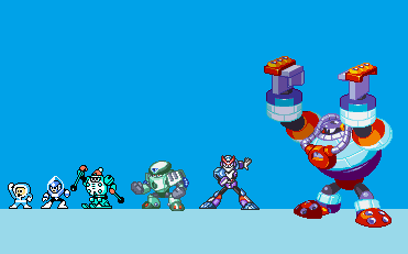 Frosted Soldiers by TPPR10
It's nice to see all the icy Robot Masters together.  I wonder if we'll ever have any more?

