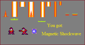 Magnetic Shockwave 8 bit by TPPR10
Evidently, this is a reference to Marvel vs. Capcom, as it appeared on the Playstation.  Alas, I never played that one.

