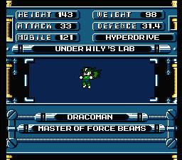 Draco Man by Josef Master
Evidently this has something to do with Josef's fangame, Mighty Kid.  "Master of Force Beams?"  I'm... concerned.
