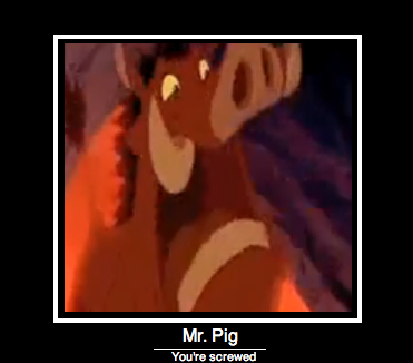 Mr Pig by GeorgeTheRaccoon
This amused me due to a recent conversation with Kit, in which he said he planned to name a future evolved Tepig "Mr. Pig."
