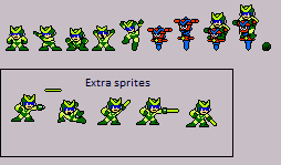 Quint Sprites by TPPR10
Well, granted, he didn't have colored sprites I don't think...  He also seems to have some new attacks here.
