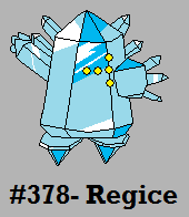 Regice by Dragoonknight717
It's probably not too surprising that Regice is my favorite of the Regi trio.  I always do love my ice types...
