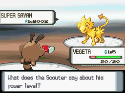 OVERUSED by Tom0027
Overused though the over 9000 joke may be, this still made me laugh.  Sentret is the Scout Pokemon, after all...
