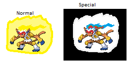Super Sayan Infernape by TPPR10
An Infernape with an attack over 9000?  That will certainly teach the Battle Frontier to hack...
