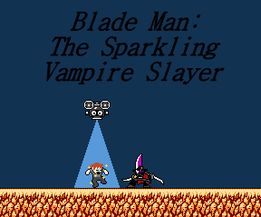 Vampire Slayer by MegaBetaman
The references here are great X)  Blade being a vampire slayer and all.  Pay attention, Twilight, vampires don't sparkle in the sun, they go boom.  Get your facts straight... and stop writing your emo Mary Sue stories.  Egh....
