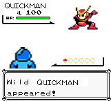 Wild Quick Man Appeared by JaxsonXIII
Oh dear...  Hope you have plenty of Fast Balls.
