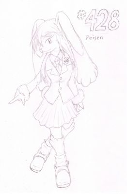428 - Reisen
Reisen the Lopunny is a charismatic young business bunny.  She strives to make a good first impression, speaking well on behalf of her employers.  It can be hard to say no to her requests when she makes direct eye contact.
