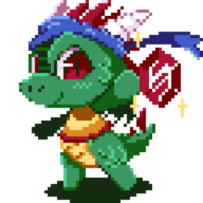 Animal Crossing Roahm by TigerMan_DHN004
A little pixel art of me in an Animal Crossing style!  I'd probably be a "laid back" type villager, definitely would decorate with anything gem or crystal-like that I could get my claws on.
