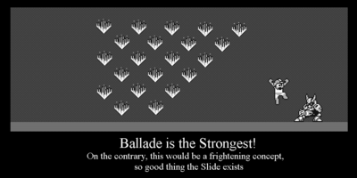Ballade is the Strongest by cardmaster9
Ice Slasher Fall - Easy?  He really needs to watch those blind spots... ^_^;

