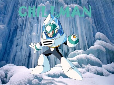 Chill Man by Henry
It was nice seeing a new ice Robot Master in MM10, though as many things as I guessed for his name, Chill Man wasn't among them.
