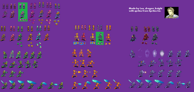 Civilian Navis by andrewsallee
Quite an extensive set this, but andrewsallee created a full set of battle sprites for the various civilian navis.
