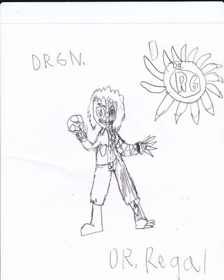 Classic Dr Regal by SammerYoshi
So what if Regal had been in the classic series?  Here we have an interesting interpretation, where he appears to be a cyborg of some sort.
