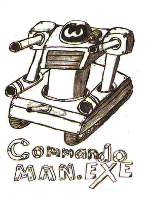 CommandoMan EXE by InvisibleCoinBlock
This Navi form of Commando Man removes all doubt.  The guy's a freaking tank!
