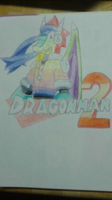 Dragon Man 2 by Thomas Kane
A design for a fan game idea the artist had, inspired partly by JUN0TheF0X's RM7 Famicom mod.  It does take the Dragon Man concept a bit more literally from the looks of things though!  The idea seems to be a new set of Robot Masters that have invaded the worlds of other video games.
