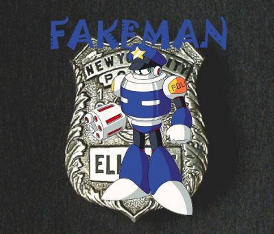 Fake Man by Henry
Silly Fake Man, don't you know you're breaking the law by impersonating a cop?
