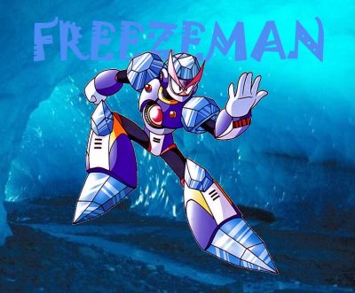 Freeze Man by Henry
Ooh... that's a nice looking icy cave there, I'd love to see something like that in real life.
