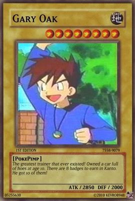 Gary Oak by KevROB948
Ah, Gary Oak.  Always ridiculous in the early seasons of the cartoon X)
