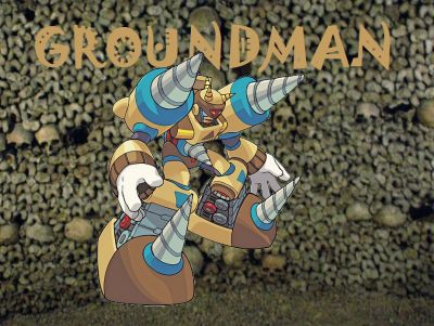 Ground Man by Henry
That's... a fairly creepy background for Ground Man o.o;
