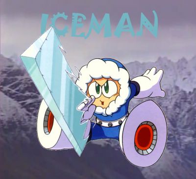 Ice Man by Henry
Ah, Ice Man, adorable as always.  Haha, seriously one of the cutest Robot Masters out there.
