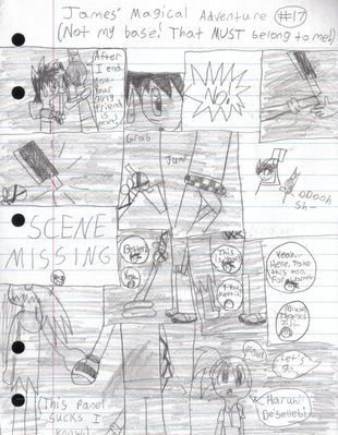 James' Magical Adventure Pt 17 by Drew
One dead nurse later, and a new character is introduced!  Haruhi has joined.

