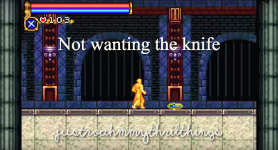 Just Roahm Mythril Things by RainbowMatrix
The knife just doesn't fit in with my plans...
