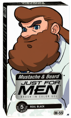 Just For Men by Neo
In Mega Man : Super Fighting Robot, you can buy a "Hair Dye" item at the shop.  The effects were not exactly what I was expecting XD
