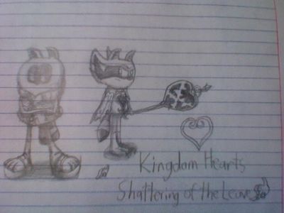KH Shattering of Leaves by GeorgeTheRaccoon
Seemingly a titlecard of sorts to a project of George's, here we have Kingdom Hearts : Shattering of the Leaves.
