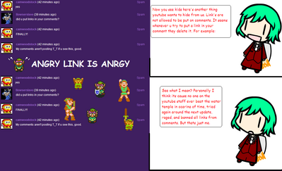 Links are Bad by Bowserslave
And thus, the mystery of why YouTube won't allow Links in comments is solved.
