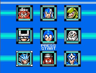 MMIII on NES by DelralionV2
This select screen shows all the bosses from MMIII for GB.
